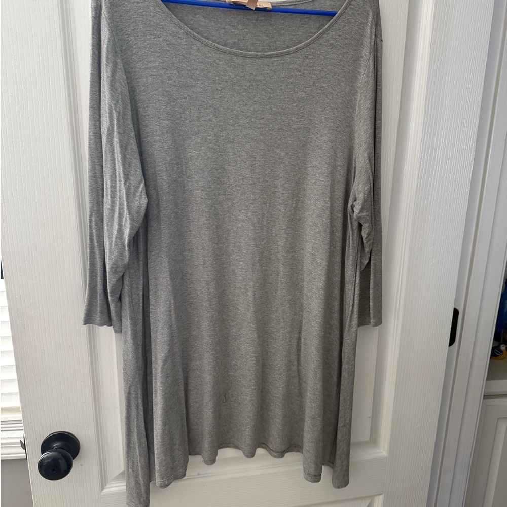 Philosophy Heather Gray Top